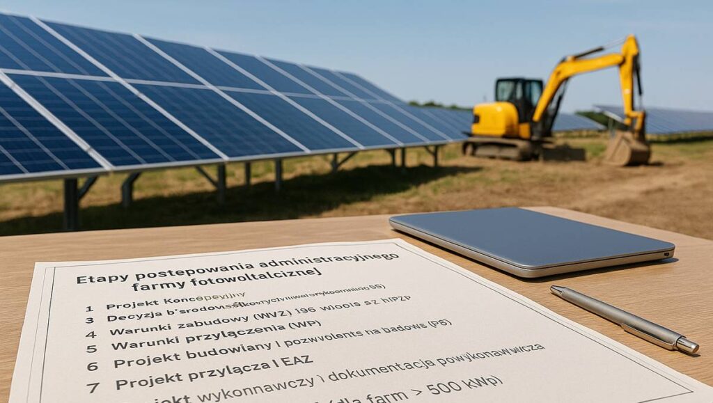 Budowa farmy fotowoltaicznej - postępowania administracyjne 2 Projekty Energetyczne budowa_farmy_fotowoltaicznej